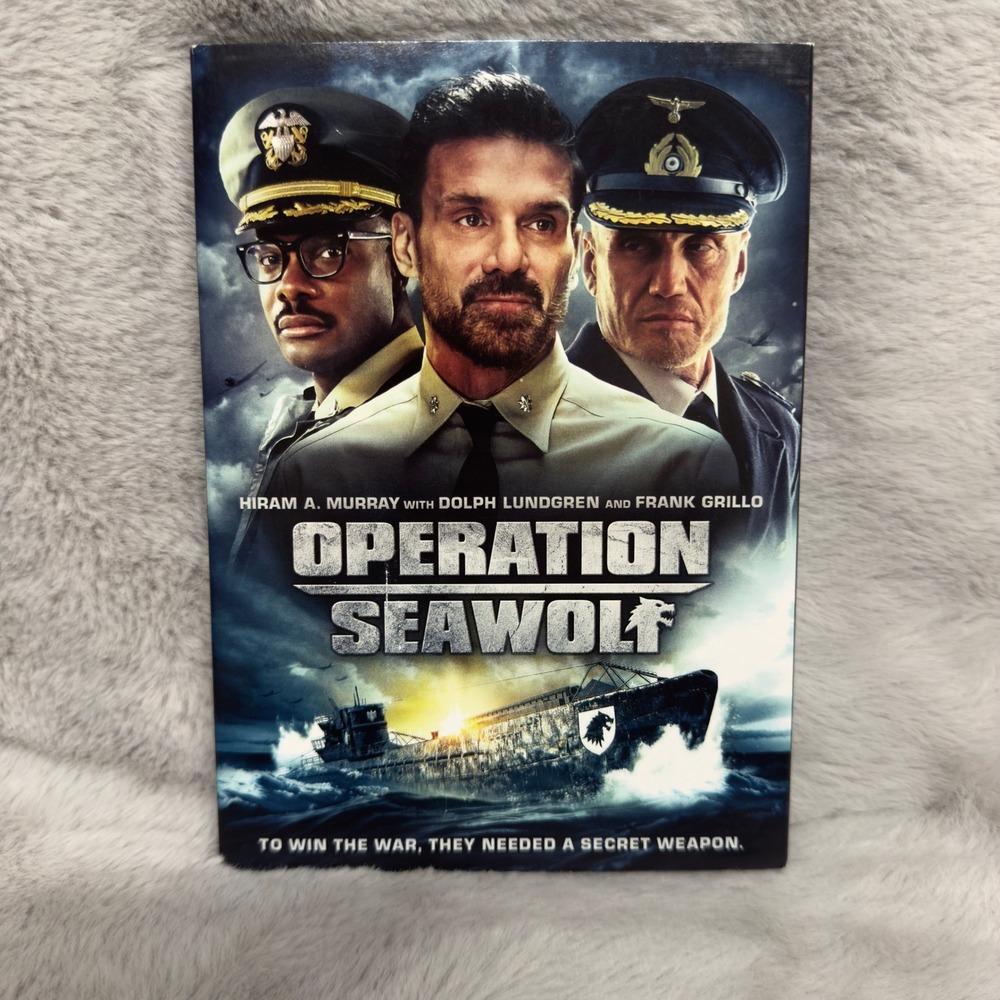 Operation Sea Wolf DVD 2022 Dolph Lundgren Frank Grillo Action War Drama‎ Film